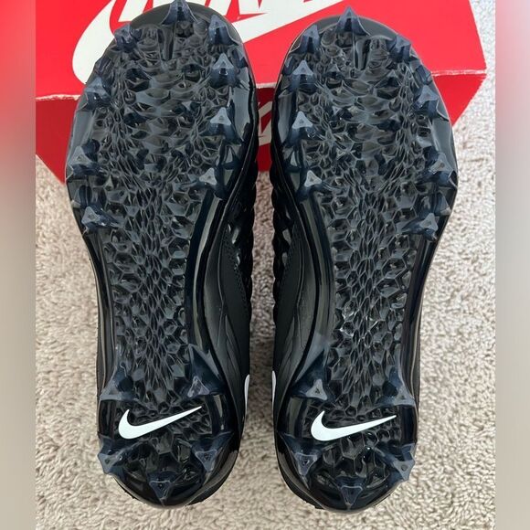 Nike Force Savage Pro 2 Mid Football Cleats Black - Picture 8 of 8